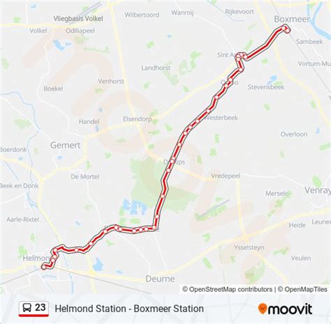 hermes bus 23 helmond naar oploo|23 Route: dienstregelingen, haltes en kaarten .